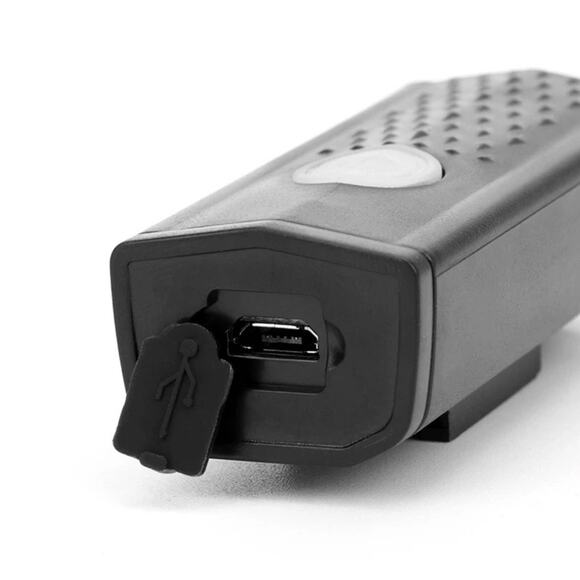 NEW Bike bicycle light USB LED rechargeable front back headlight lamp B187 - Picture 4 of 5